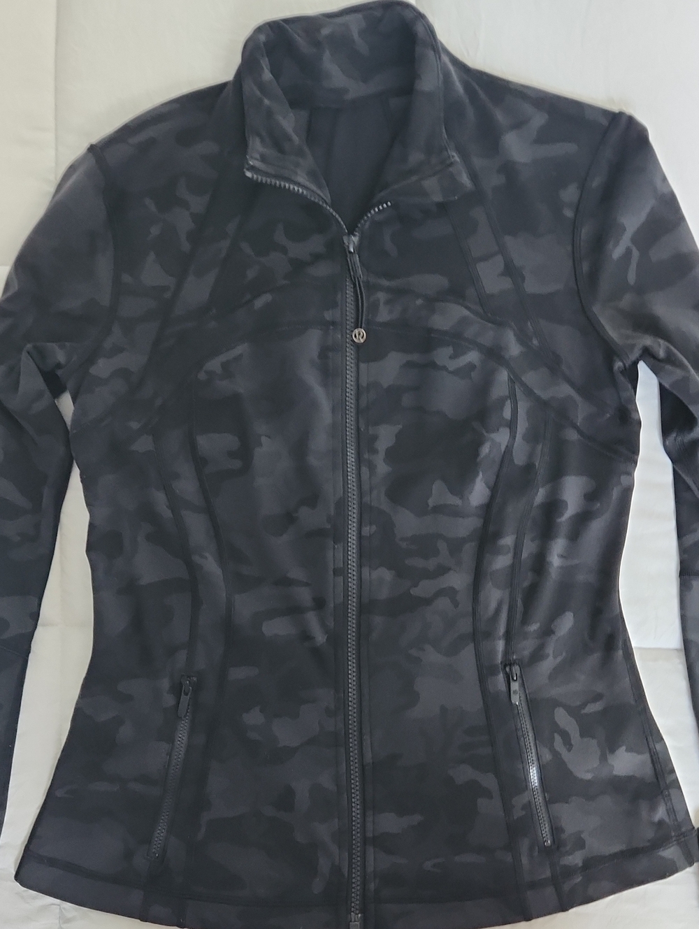 lululemon athletica Women's Charcoal Camo Full-Zip Jacket